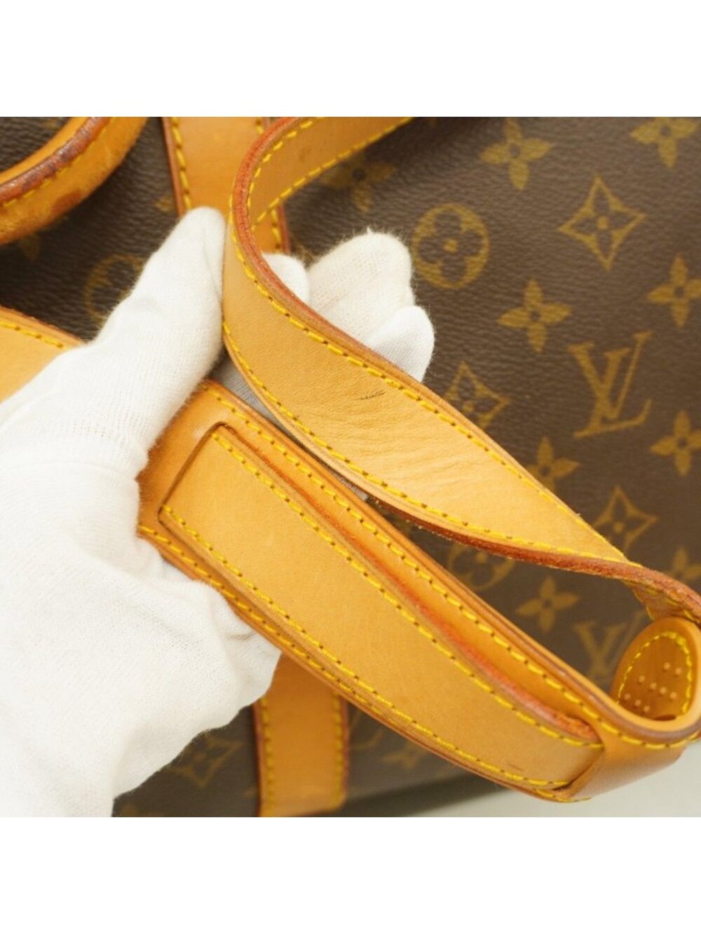 Louis Vuitton Boston Bag Monogram Keepall Bandouliere 55 Brown - Picture 10 of 10